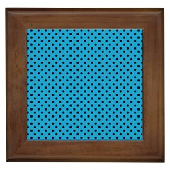 Polka dots Framed Tiles