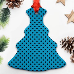 Polka dots Christmas Tree Ornament (Two Sides)