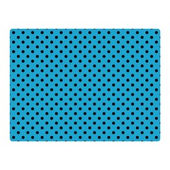 Polka dots Double Sided Flano Blanket (Mini) 