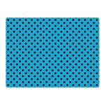 Polka dots Double Sided Flano Blanket (Mini)  35 x27  Blanket Front