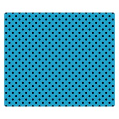 Polka dots Double Sided Flano Blanket (Small) 