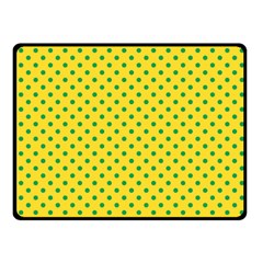 Polka Dots Fleece Blanket (small)