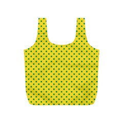 Polka Dots Full Print Recycle Bags (s)  by Valentinaart