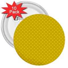 Polka Dots 3  Buttons (10 Pack)  by Valentinaart