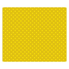 Polka Dots Double Sided Flano Blanket (small) 