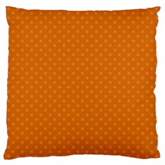 Polka Dots Large Cushion Case (one Side) by Valentinaart