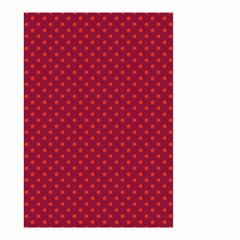 Polka Dots Small Garden Flag (two Sides) by Valentinaart