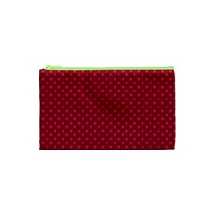 Polka Dots Cosmetic Bag (xs) by Valentinaart