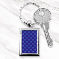 Polka dots Key Chains (Rectangle) 