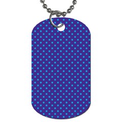 Polka dots Dog Tag (One Side)