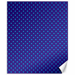 Polka dots Canvas 8  x 10 