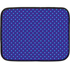 Polka dots Fleece Blanket (Mini)