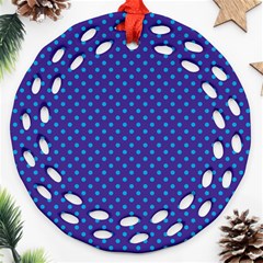 Polka dots Ornament (Round Filigree)