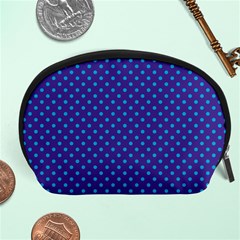 Polka dots Accessory Pouches (Large) 