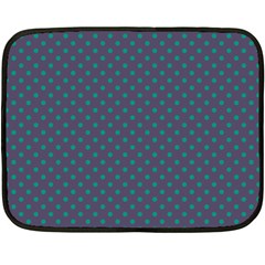 Polka Dots Fleece Blanket (mini)