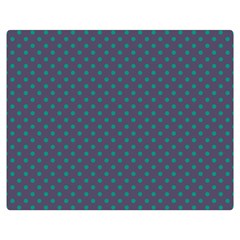 Polka Dots Double Sided Flano Blanket (medium) 