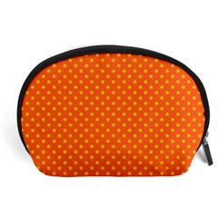 Polka Dots Accessory Pouches (large)  by Valentinaart