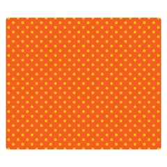 Polka Dots Double Sided Flano Blanket (small) 