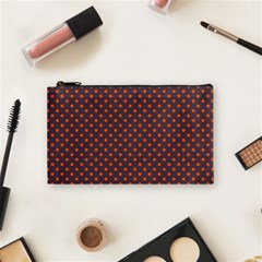 Polka Dots Cosmetic Bag (small) 