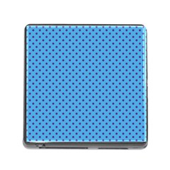 Polka Dots Memory Card Reader (square) by Valentinaart