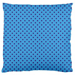 Polka Dots Large Cushion Case (one Side) by Valentinaart