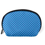 Polka dots Accessory Pouches (Large)  Back