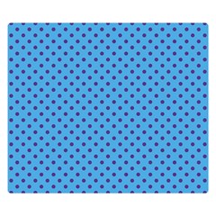 Polka Dots Double Sided Flano Blanket (small) 