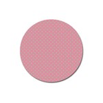 Polka dots Magnet 3  (Round) Front