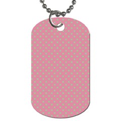 Polka dots Dog Tag (Two Sides)