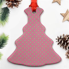 Polka Dots Ornament (christmas Tree)  by Valentinaart