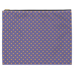 Polka Dots Cosmetic Bag (xxxl)  by Valentinaart