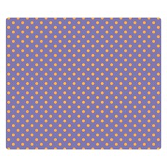 Polka Dots Double Sided Flano Blanket (small) 