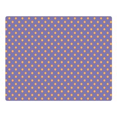 Polka Dots Double Sided Flano Blanket (large) 