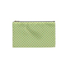 Polka Dots Cosmetic Bag (small)  by Valentinaart