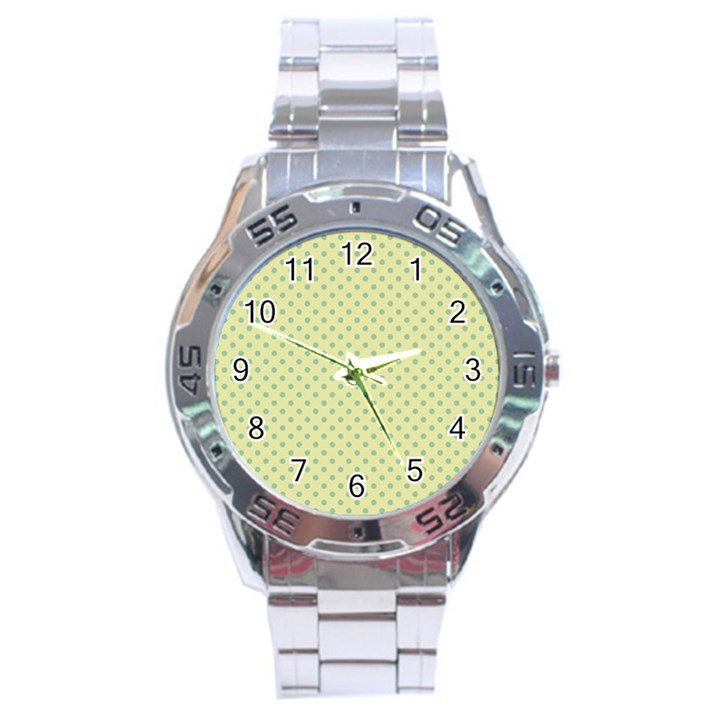 Polka dots Stainless Steel Analogue Watch