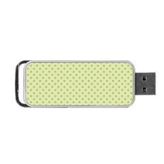 Polka Dots Portable Usb Flash (one Side)