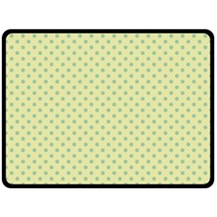 Polka Dots Double Sided Fleece Blanket (large) 