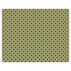 Polka Dots Double Sided Flano Blanket (medium) 