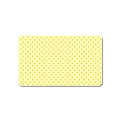 Polka Dots Magnet (name Card) by Valentinaart