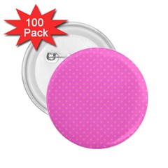 Polka Dots 2 25  Buttons (100 Pack) 