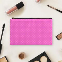 Polka Dots Cosmetic Bag (medium)  by Valentinaart