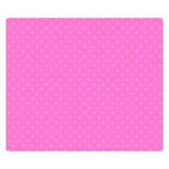 Polka Dots Double Sided Flano Blanket (small) 