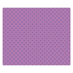 Polka Dots Double Sided Flano Blanket (small) 