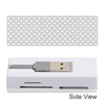 Polka dots Memory Card Reader (Stick)  Front