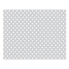 Polka Dots Double Sided Flano Blanket (large)  by Valentinaart