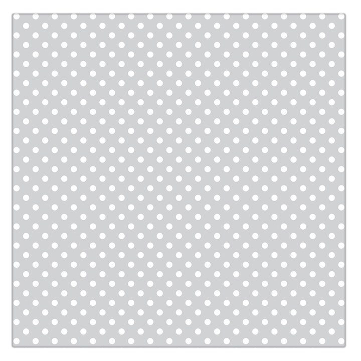 Polka dots Large Satin Scarf (Square)