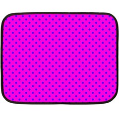 Polka Dots Fleece Blanket (mini)