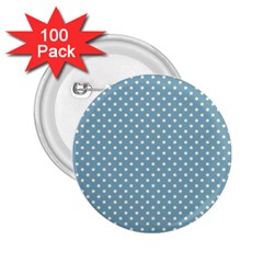 Polka dots 2.25  Buttons (100 pack) 