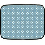 Polka dots Double Sided Fleece Blanket (Mini)  35 x27  Blanket Front