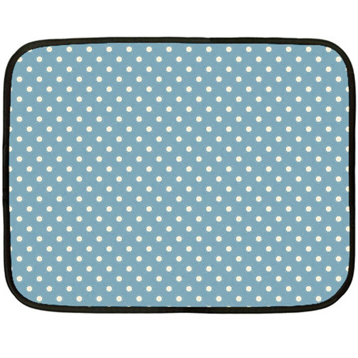 Polka dots Double Sided Fleece Blanket (Mini) 